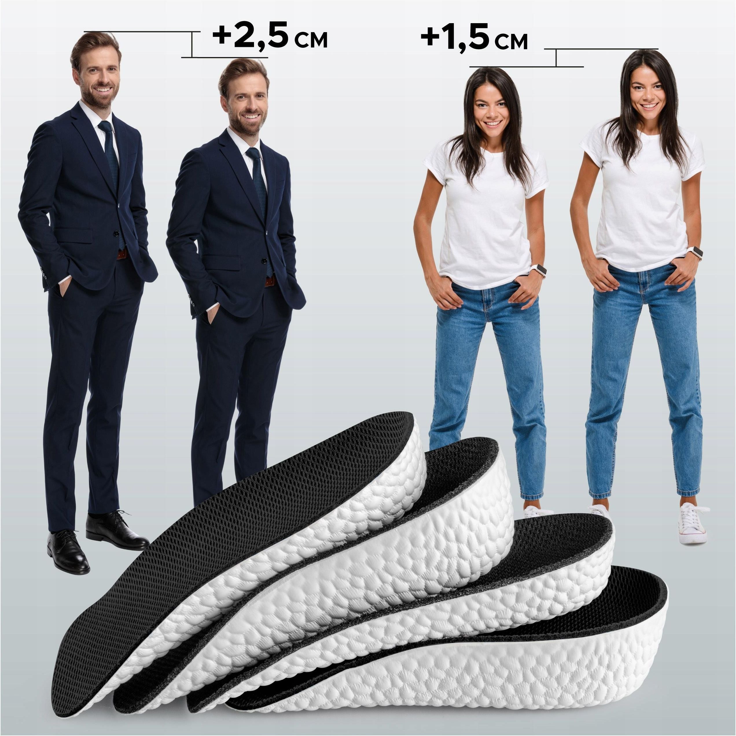 Aumenta tu Altura al Instante – AlturaMax Confort™ con Máxima Comodidad y Discreción