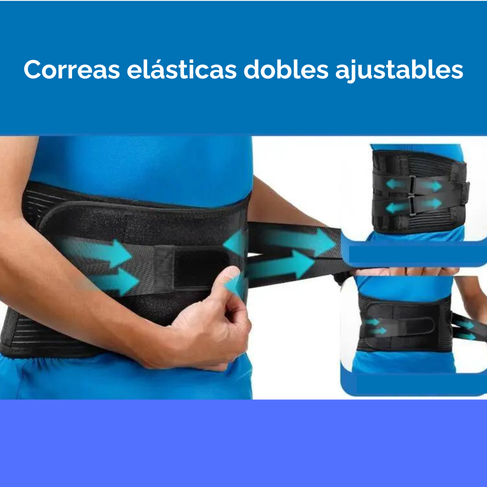 Soporte Lumbar Profesional para Dolor de Espalda, Postura y Recuperación