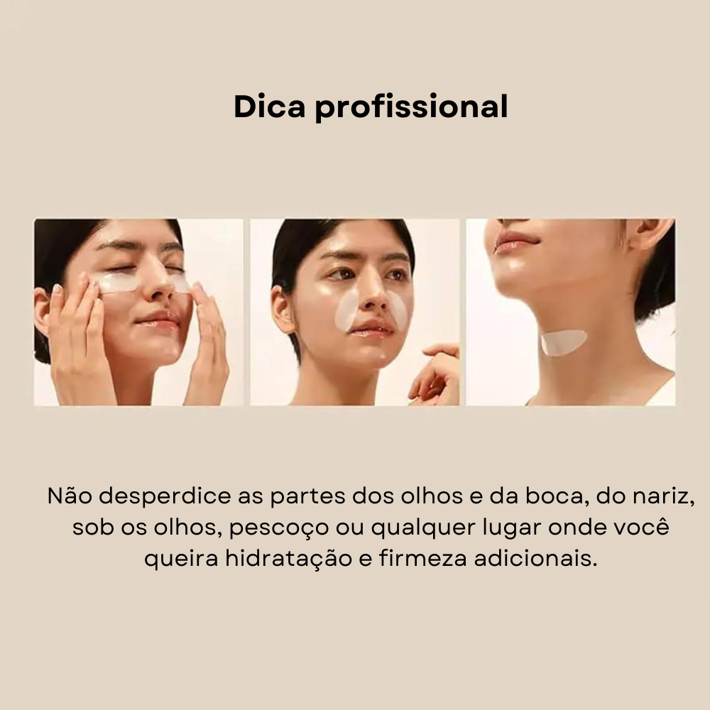 Mascarilla Facial de Bio-Colágeno para Hidratación Profunda y Piel Firme y Radiante