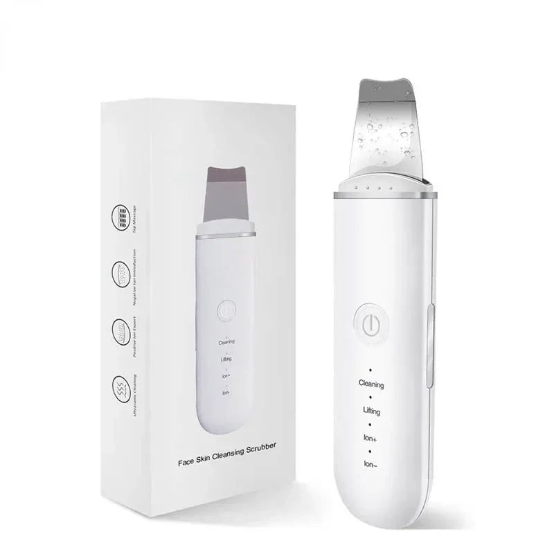 Exfoliador Ultrasónico Facial para Limpieza Profunda y Piel Más Suave y Radiante