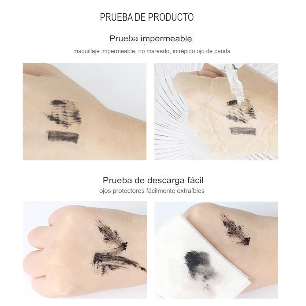 Máscara de Pestañas Vibely con Efecto 4D para Mirada Intensa y Volumen Máximo