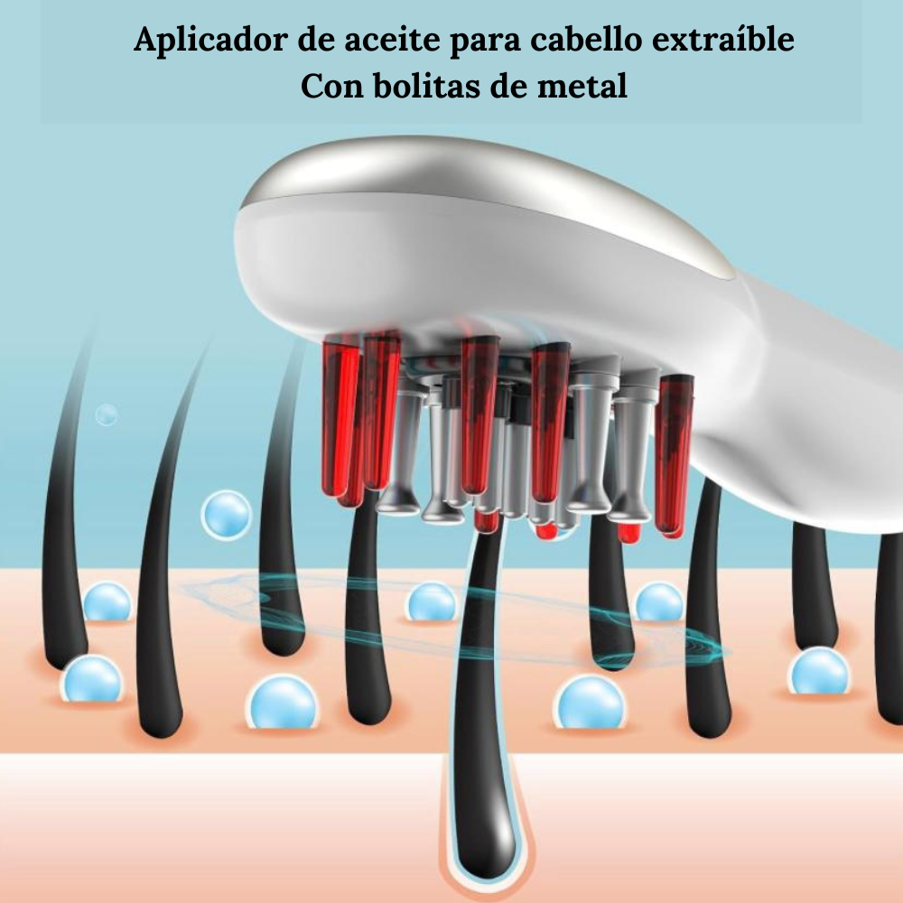 Cepillo Eléctrico 2 en 1 para Cuero Cabelludo – Limpieza Profunda y Masaje Relajante