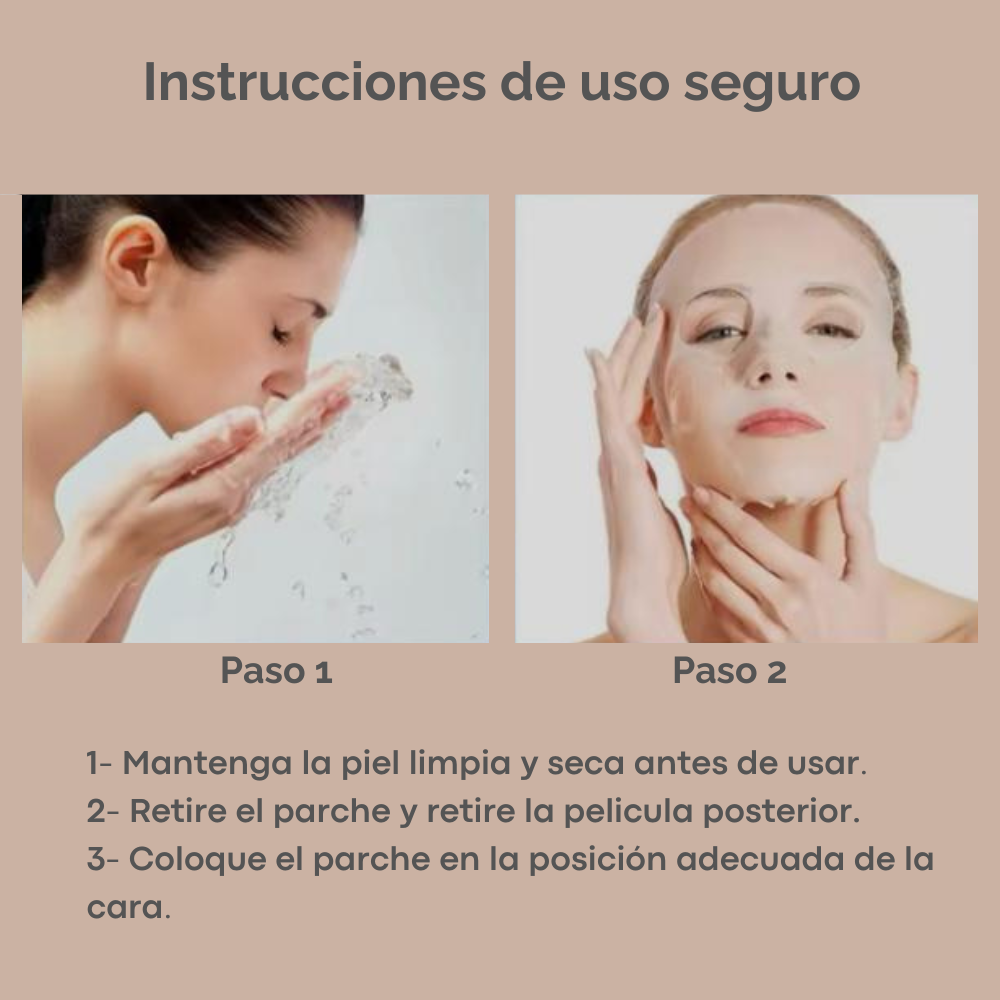 Mascarilla Facial de Bio-Colágeno para Hidratación Profunda y Piel Firme y Radiante